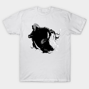 Copy of scream VI  (Scream 6)  scary horror movie graphic design by ironpalette T-Shirt